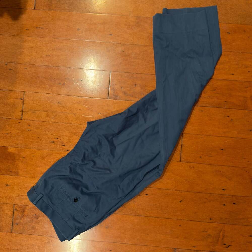 HUGO BOSS Men's Blue Slim Fit Dress Slacks Size 38R